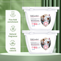 Capsules de détergent à lessive liquide concentré pour adoucir les tissus, parfum longue durée SkuGardenOrganic