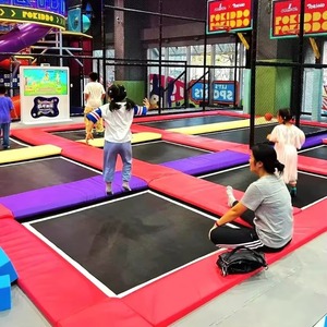 Indoor Amusement Park Soft Indoor <b>Trampoline</b> Playground Equipment for All Ages Joyful Indoor Playground Kids - Product Image 2