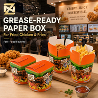 Boîtes à emporter personnalisées pour pâtes, contenants alimentaires jetables pour emporter, emballage pour kebab, boîte à kebab