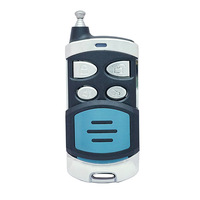 Remote Control RF 4 Tombol Grosir dengan Kode Pembelajaran 433.92MHz, Casing Logam dengan Antena untuk Rolling Shutter dan Pintu Garasi
