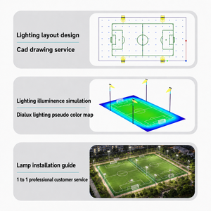 Faro LED per <span class=keywords><strong>Campo</strong></span> <span class=keywords><strong>da</strong></span> Calcio 3v3, Impermeabile IP66, 300W 400W, Illuminazione per Campi Sportivi - Product Image 6