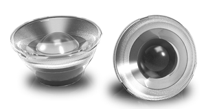 Lente óptica LED LedLink Optics LL01CT-DZM6015L06 de PC transparente de 15°-65° para LED CITIZEN - Product Image 6