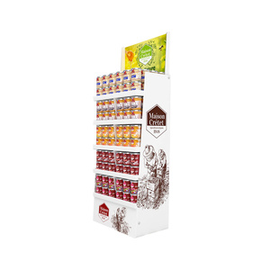 Estante de exhibición de supermercado, soporte de cartón corrugado para promoción de productos - Product Image 3