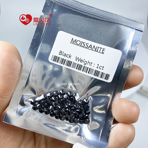 0.8-2.9mm Melee Size Vvs <strong>Moissanite</strong> <strong>Diamond</strong> Stone Round Cut <strong>Synthetic</strong> Loose <strong>Black</strong> <strong>Moissanite</strong> - Product Image 6