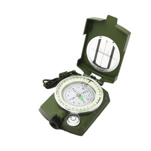 Boussole de poche Runson RS01 étanche avec boîtier en acier inoxydable, cadran à aiguilles, affichage luminescent pour camping, randonnée, escalade et survie - Product Image 1