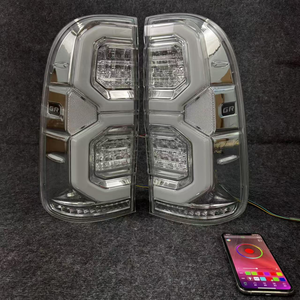 ไฟท้ายรถยนต์ AURON กันน้ำ ABS RGB LED สำหรับ Toyota Hilux Vigo ปี 2004-2015 12V ชุดอัพเกรดไฟเบรก รับประกัน 1 ปี - Product Image 3