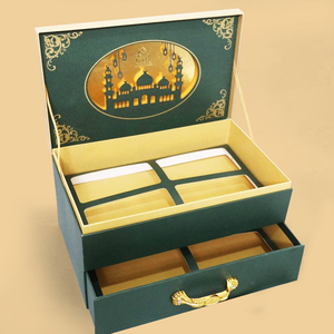 Custom Wholesale Eid Mubarak Ramadan Gift Packaging Box for Gift Sets