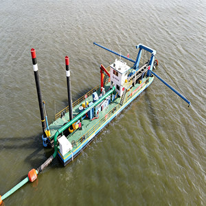 เครื่องขุดแบบดูดหัวตัดสำหรับขุดลอกตะกอนการฝึกในแม่น้ำลึก - Product Image 5