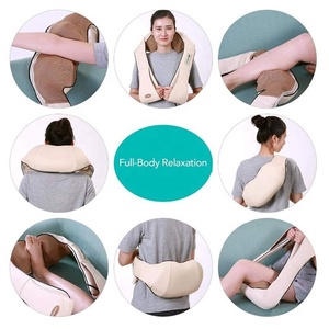 Los masajeadores para el cuello y la espalda con calor alivian el dolor muscular para el pie, las piernas, el cuerpo en la oficina, el hogar y el automóvil - Product Image 6