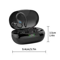 Écouteurs TWS SP16 de haute qualité, écouteurs sans fil avec crochet d'oreille, longue durée de vie de la batterie, écouteurs de sport SP16
