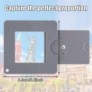 Visore per Artisti con Meccanismo Scorrevole, Dispositivo Portatile per Isolamento Cromatico per Disegno, Pittura e Schizzi all'Aperto - Product Image 5