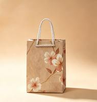 Boîte cadeau à fermeture magnétique à imprimé floral vintage avec matériaux recyclés Emballage rigide personnalisé pour bijoux et cadeaux de bonbons