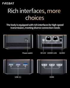 Оптовая продажа: Новый прочный мини-ПК WiFi5 2.4/5.0, настольный компьютер премиум-класса <span class=keywords><strong>Firebat</strong></span> T8-Plus 8 ГБ/256 ГБ, вилка US/EU, хит продаж - Product Image 6