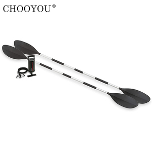 CHOOYOU – ensemble de kayak gonflable <span class=keywords><strong>pour</strong></span> 2 personnes en plein air, avec rames en aluminium, pompe, bateaux en caoutchouc, canoë kayak en pvc - Product Image 6