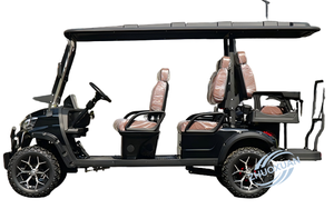 Voiturette de golf tout-terrain camouflage 6 places pour navettes VIP aéroportuaires et excursions panoramiques - Product Image 5