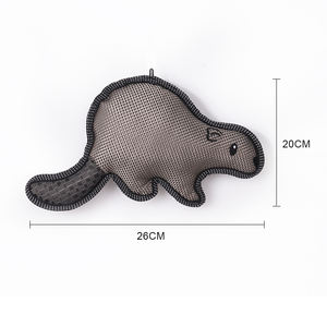 Fabricante al por mayor mordedura-resistencia Tesling Material masticar ardilla forma perro juguetes de peluche - Product Image 4