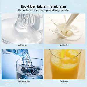 Masque facial en feuille sèche en biocellulose organique végétalienne à base de fibres de noix de coco, OEM, nettoyant, rafraîchissant, deux parties, biocellulose, pack familial jumbo - Product Image 2