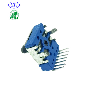 โพเทนชิโอมิเตอร์แบบหมุนแนวนอนคุณภาพสูง 7 ขา รุ่น a103 10K 50k 100k 11 มม. แบบสเตอริโอ 1k 5k 10k 20k 50k ยี่ห้อ Alps สำหรับปรับระดับเสียง - Product Image 4