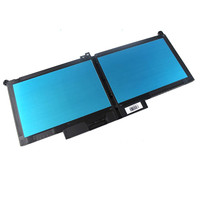 Batterie de remplacement pour ordinateur portable F3YGT 7.6V 60Wh pour Dell Latitude 12 7000 7280 7480 Batterie rechargeable pour ordinateur portable
