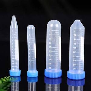 प्लास्टिक पीपी पेंच ढक्कन के साथ अपकेंद्रित्र ट्यूब स्पष्ट सफेद स्नातक 10ml 15ml 50ml 100ml - Product Image 3