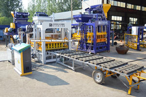 QT5-15 हाइड्रोलिक कंपन ब्लॉक बनाने की मशीन-पूरी तरह से स्वचालित, उच्च घनत्व खोखला/अंकुश/पेवर उत्पादन - Product Image 4