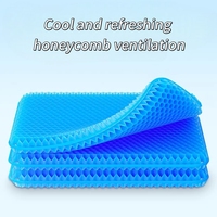 Dissipate Heat Car Gel Sitzkissen Summer Honeycomb Gel Kissen, Auto vergrößertes Sitzkissen, Silikon Stuhl polster