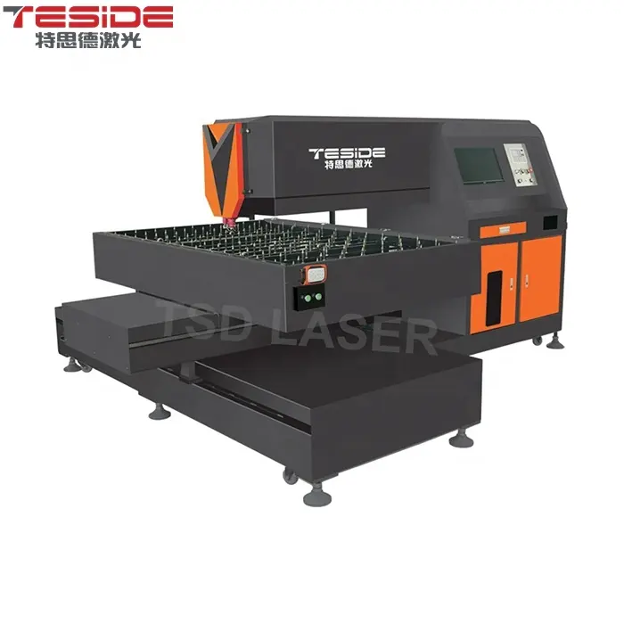 Neue Zustand TSD CO2 400W/600W Laser Cutter Maschine für 18mm Sperrholz/MDF/Acryl schneiden