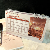 Calendriers personnalisés de haute qualité, imprimés en couleur, sur carton offset, designs personnalisables, calendriers mensuels/quotidiens/annuels, offset