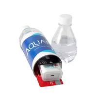 Coffre-fort de détournement de bouteille d'eau secret, conteneur de stockage caché avec couvercle étanche, boîte de rangement pour clés, espèces, objets de valeur