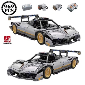 959pcs Bricks Technic <b>Car</b> <b>Model</b> <b>Building</b> Blocks Urban Traffic Series Gift Assembly RC <b>Car</b> Toys for Boys - Product Image 2