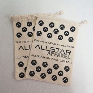 Natural White Extra Large Linen Cotton Drawstring <b>Bag</b> Custom Logo Screen Printing Multi-Purpose Travel Pouch Cotton <b>Bag</b> - Product Image 5