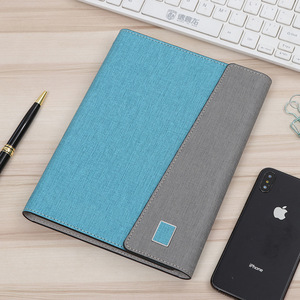 Libreta de Negocios Personalizada de Cuero PU Tamaño A5, 100 Hojas, Encuadernación de Hojas Sueltas, Tapa Dura, Impresión de Logotipo Personalizado para Regalo Promocional - Product Image 5