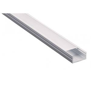 Profilo in alluminio da 2 metri per superfici, leggero, resistente e versatile; ideale per strutture e finiture fai-da-te - Product Image 1