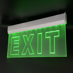Nhà sản xuất giá WM-138 Chất lượng cao khẩn cấp dấu hiệu cháy <span class=keywords><strong>Exit</strong></span> ánh sáng chiếu sáng khẩn cấp biểu tượng - Product Image 6