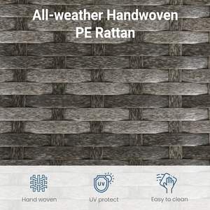 Комплект садовой мебели из 7 предметов - Product Image 2