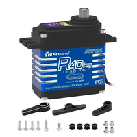 YIPINservo YP3235SMG Moteur étanche IP68 35KG Servo numérique à engrenage hélicoïdal métallique RC 1/8 1/10 pour voiture télécommandée et robot