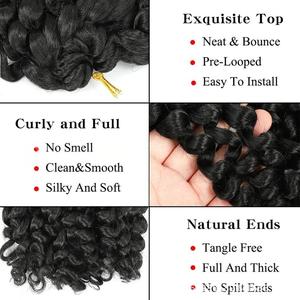Prodotti di Bellezza: Extension per <span class=keywords><strong>Capelli</strong></span> a Forma di Sirena, Bacchetta per <span class=keywords><strong>Capelli</strong></span> Ricci, Parrucche per Donne Africane, <span class=keywords><strong>Capelli</strong></span> Sintetici all'Uncinetto, Faux Locs per Uso Quotidiano e Feste - Product Image 3