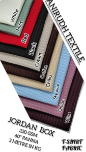 Jordan Box Print Tissu en polyester tricoté Multi-Color Plane Tshirt Nonwoven Technics Prix de gros pour garçons et filles - Product Image 4