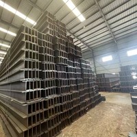 Viga H de Acero HW 200x200x8x12 Q355B de Ala Ancha, ASTM A992 W6*15-25
