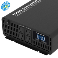 Convertisseur de puissance à onde sinusoïdale pure hors réseau 12Vdc 24Vdc 48Vdc 60Vdc 72Vdc vers 110Vac 220Vac