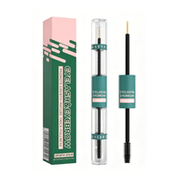 Sérum 2-en-1 pour cils et sourcils, soin nourrissant pour des cils et sourcils plus fournis et plus épais, formule douce et végane