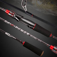 Joran Pancing Karbon Fiber OEM Berkualitas Tinggi ML Bait Casting Slow Action untuk Ikan Mas di Danau dan Sungai Pesca Gagang EVA