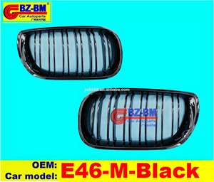 Grille de pare-chocs avant en fibre de carbone pour BMW <span class=keywords><strong>E38</strong></span> E34 E32 E46 E36 E39 51137005837 51137005838 E39 - Product Image 2