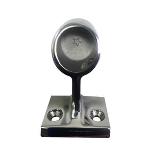 Factory Direct Sales 25mm Stainless Steel Single-End Boat Front Support Bracket <b>Marine</b> <b>Hardware</b> Accessories for Yachts Fishing - Product Image 1