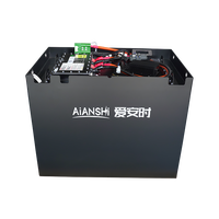 Baterai Forklift Lithium LiFePO4 76.8V 412Ah dengan BMS, Pengganti Aki Timbal Asam 72V untuk Truk Counterbalance Mitsubishi FB30 FB35P9