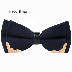 Tinta unita di alta qualità in metallo <span class=keywords><strong>papillon</strong></span> per uomo festa di nozze farfalla <span class=keywords><strong>camicia</strong></span> cravatta rosso blu verde <span class=keywords><strong>papillon</strong></span> - Product Image 5