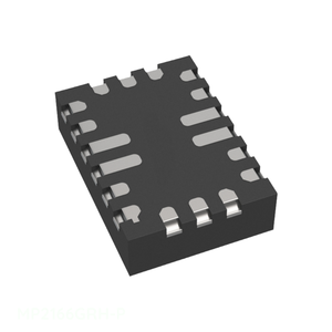 ชิ้นส่วนอิเล็กทรอนิกส์ ช่องสัญญาณควบคุมพลังงาน (PMIC) 18 PowerVFQFN MP2166GRH-P ของผู้ผลิต - Product Image 1