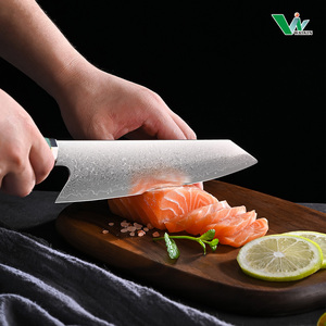 Japanese Style 8 Inch <strong>Chef</strong> Kiritsuke Kitchen <strong>Knife</strong> 67 Layers <strong>Damascus</strong> Steel Resin Solidfied Wood 8 Inch <strong>Chef</strong> Kiritsuke Resin - Product Image 5