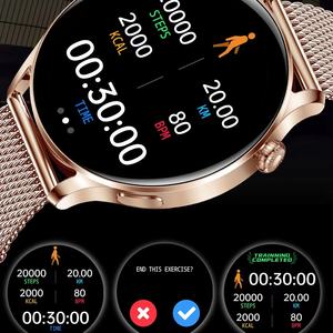 Gk37Pro สมาร์ทวอทช์แอนดรอยด์พร้อมหน้าจอสัมผัสเต็มจอ ISO IPS IP67แสดงผลคะแนนกันน้ำฟังก์ชันติดตามกิจกรรม<span class=keywords><strong>พูด</strong></span>คุย - Product Image 5