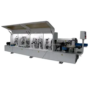 Máquina de borda profissional automática completa da borda usada do pvc na mobília para placa mdf